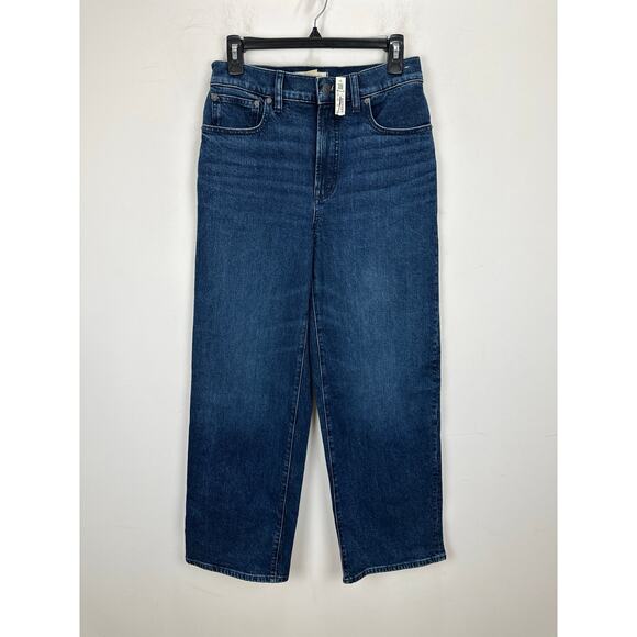 Madewell The Perfect Vintage Wide Leg Jean Nighthawk Wash Dark Blue US 27 NWT - Picture 7 of 13